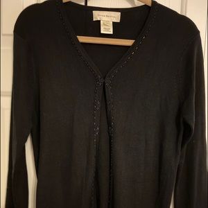 Black Susan Bristol formal sweater.